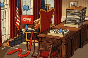 Donald Trump isn't the only person who consumes too much news