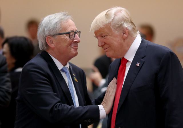How Juncker got the better of Trump