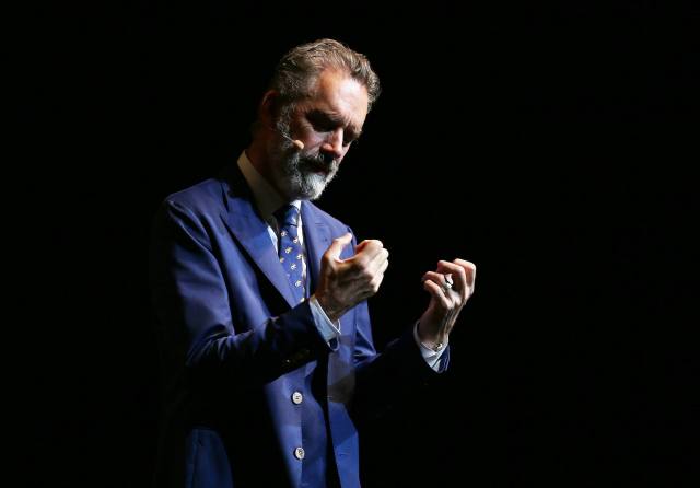 Jordan Peterson on tour. Credit: Don Arnold / WireImage
