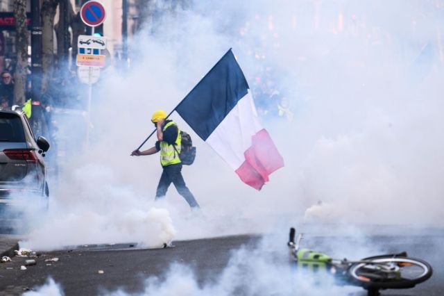 The year of protests (Photo by Julien Mattia/Anadolu Agency/Getty Images)