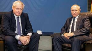 Is Boris extending an olive branch to Putin?