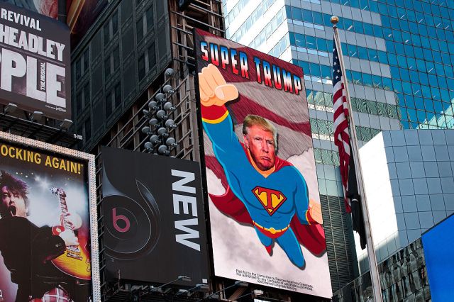 Donald Trump: from superhero to zero