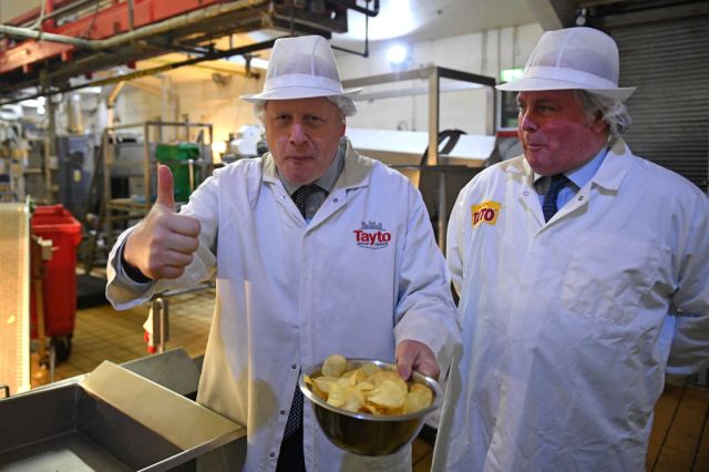 Let them eat prawn cocktail crisps