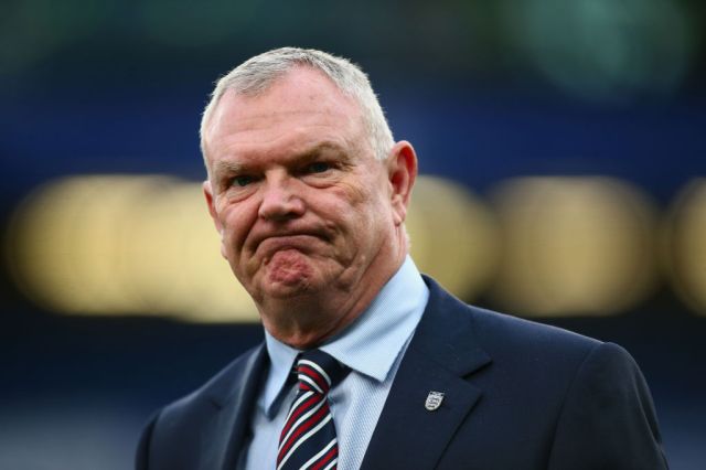 Greg Clarke, former Chairman of The FA. Photo: Jordan Mansfield/Getty Images