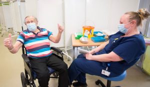 Are we seeing a vaccine effect already?