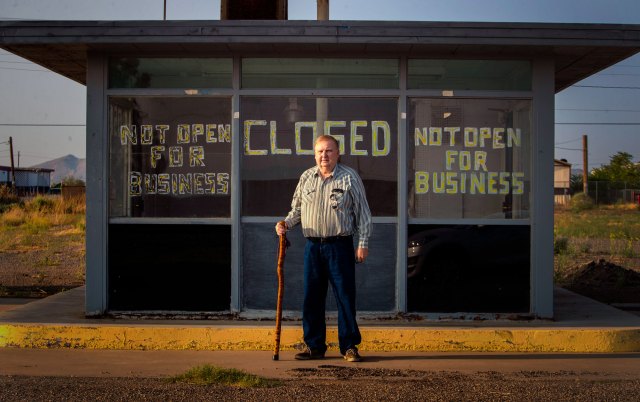 The American road to nowhere (Brian van der Brug / Los Angeles Times via Getty Images)