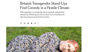 Why is the NYT perpetuating myths about trans life in Britain?