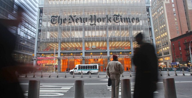 How the New York Times rewrites history
