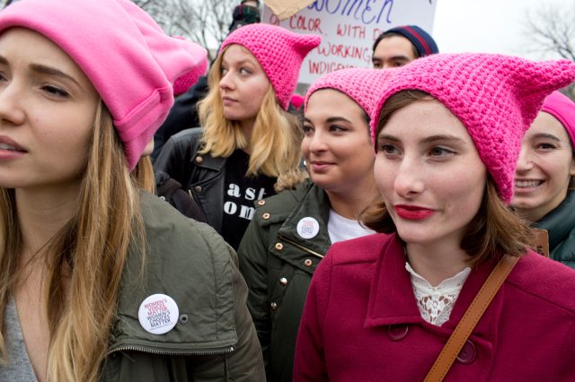 Dictatorial feminism. Credit: Andrew Lichtenstein/Corbis via Getty