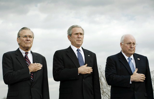 Are we the baddies? Photo by Charles Ommanney/Getty Images