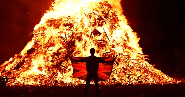 Bonfire of the liberals (Charles McQuillan/Getty Images)