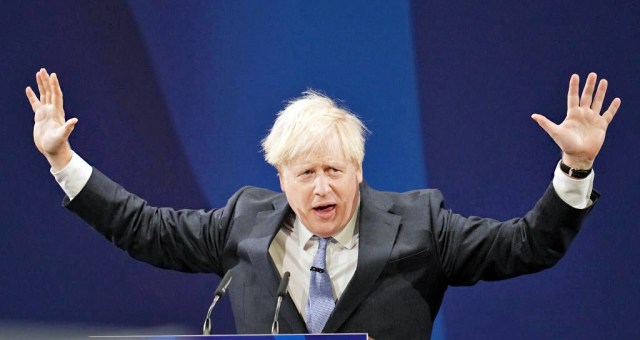 Boris Johnson’s speech was a joke