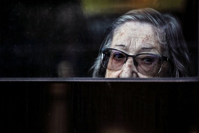 Who is really afraid? The very old? Or those seeking to control them?Credit: Carlos Costa/AFP via Getty