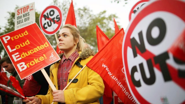 Women are rallying. Credit:  Dan Kitwood/Getty