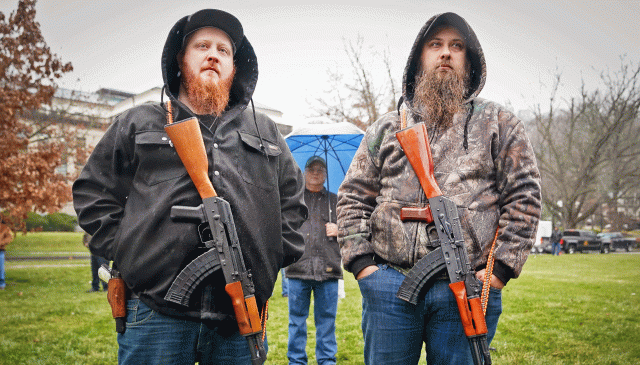 White identity is not an organising force (Bryan Woolston/Getty Images)