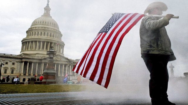 Not every day is Jan 6 (Olivier Douliery/AFP via Getty Images)