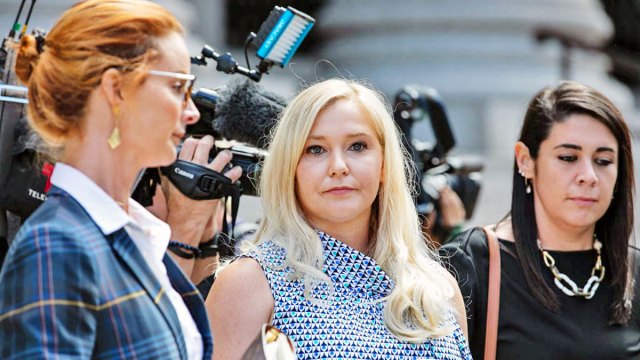 Real-life victims are not animated courtroom exhibits. Jeenah Moon / Bloomberg via Getty Images