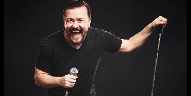 Ricky Gervais doesn’t punch down