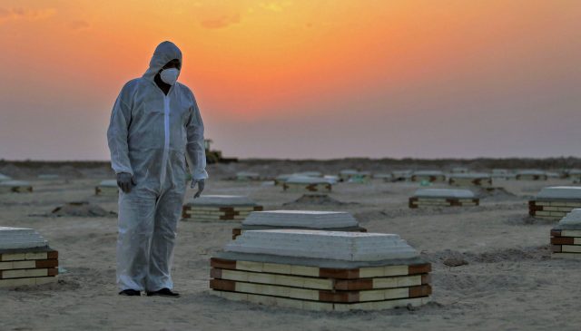The pandemic was where all the roads of liberalism met. (Photo by ALI NAJAFI/AFP via Getty Images)