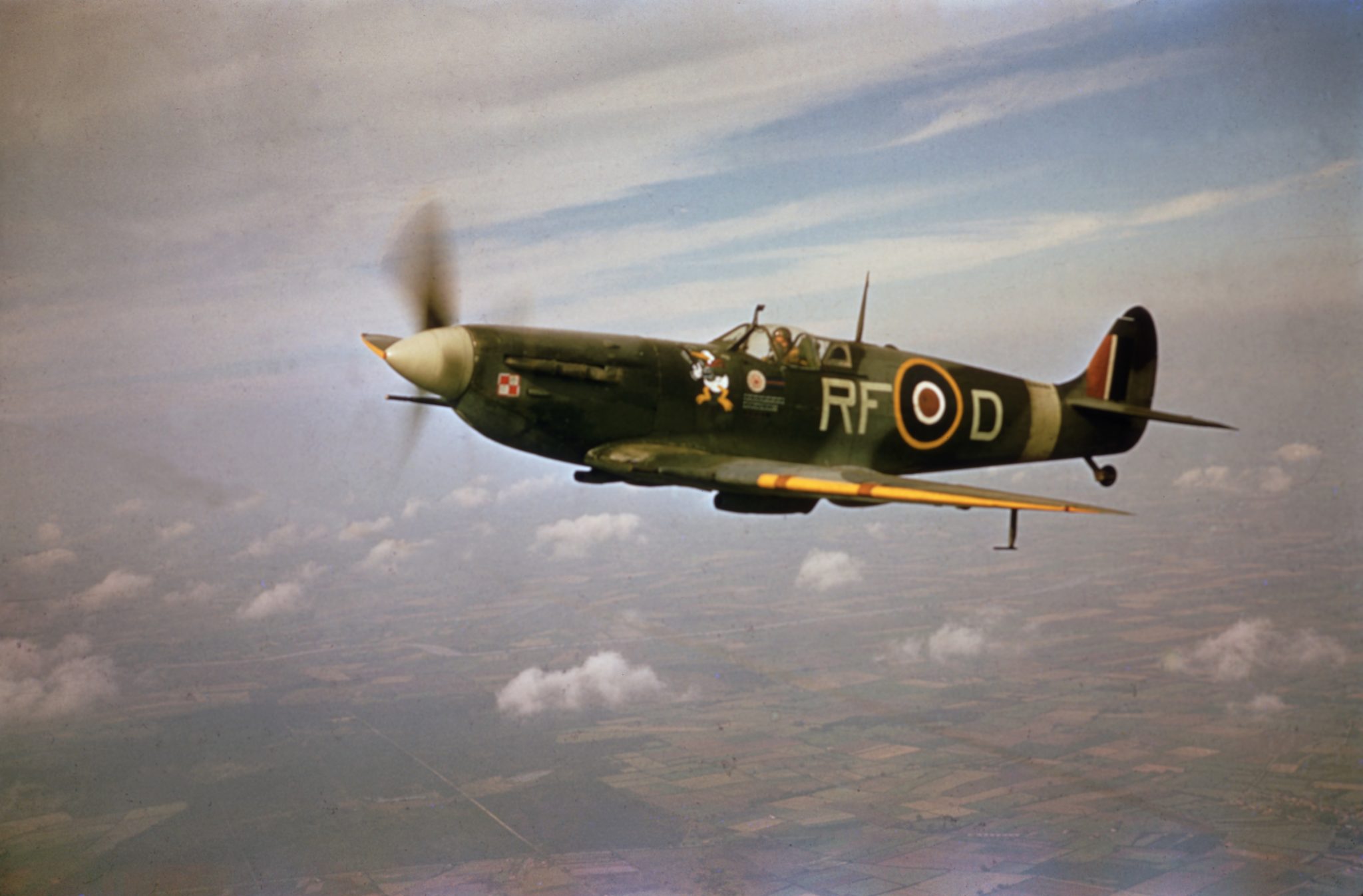 Spitfire In Flight Unherd