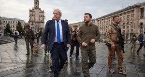 Boris Johnson's political future may be in Ukraine