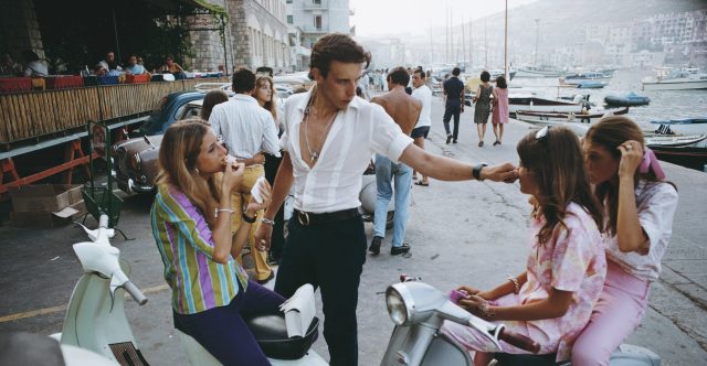 We spent night after night resisting blandishments and creeping hands. Credit: Slim Aarons/Getty Images