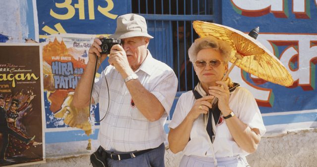 A tourist is always that other fellow. Bryn Colton/Getty Images