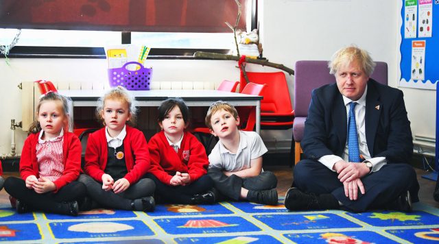 They'll all be communists when they grow up. (Photo by Dylan Martinez - WPA Pool/Getty Images)