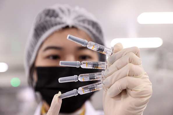 Please, no more vaccines. Credit: Chen Xiaogen/VCG via Getty Images