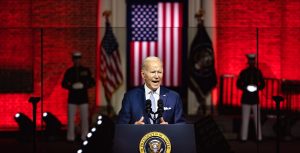Joe Biden rewrites history on Covid, law and order