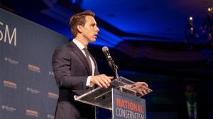 Did Josh Hawley just call for a Christian revolution?
