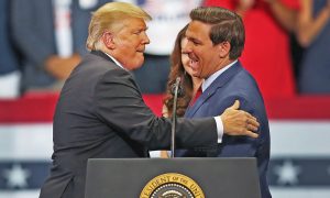 Why Ron DeSantis can't break from Trump (yet)