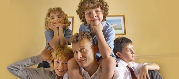 "Yes, it’s true: families can be a bit shit" Credit: Outnumbered/BBC