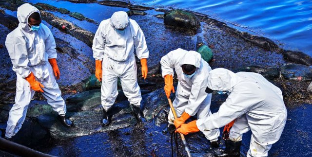 Can BlackRock save the planet? Credit: Beekash Roopun/L'Express Maurice/AFP/Getty Images