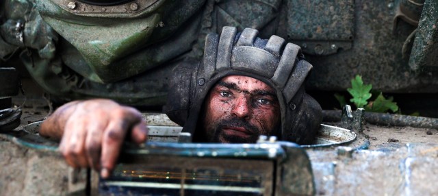 "There can never be any retreat." Anatolii Stepanov/AFP/Getty Images