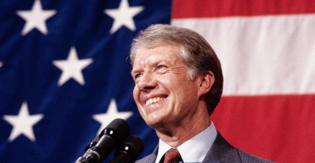 Poor old Jimmy Carter. Getty images