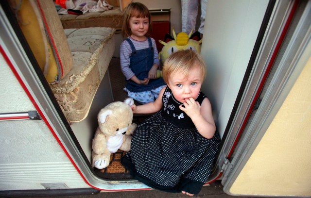 Child poverty is back. Matt Cardy/Getty Images