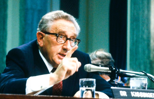 Kissinger’s final warning