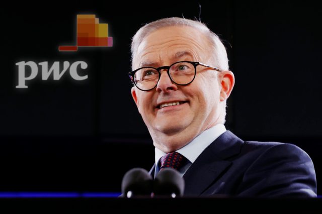 Anthony Albanese: The PwC PM (Lisa Maree Williams/Getty Images)