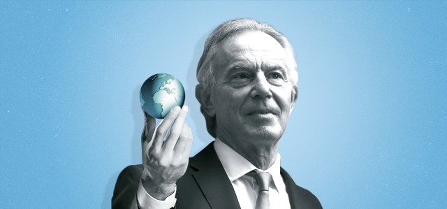 Blair has created a world in which he remains powerful (Aïda Amer) 