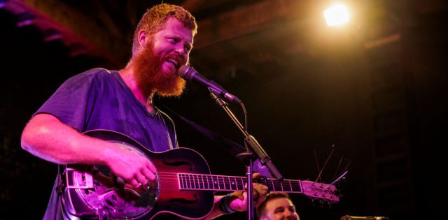 Just a man, south of Richmond. (Samuel Corum/Getty Images)