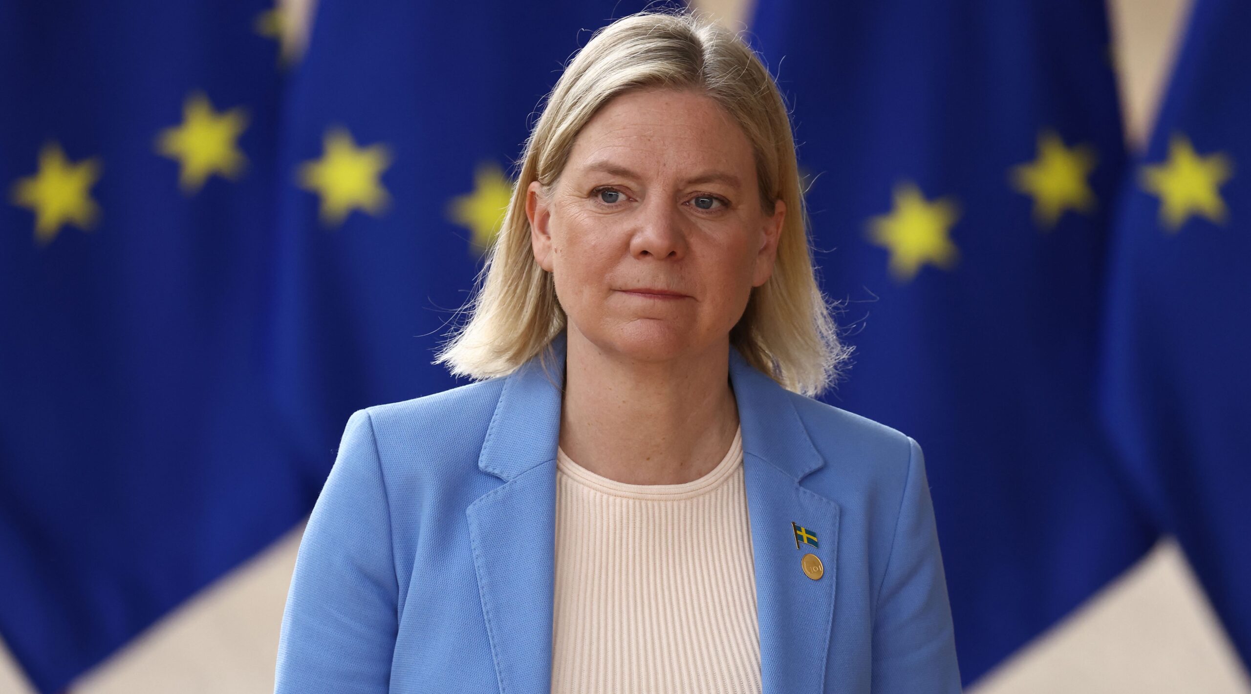 Former PM Magdalena Andersson told Swedes to be "very, very careful". Credit: Getty
