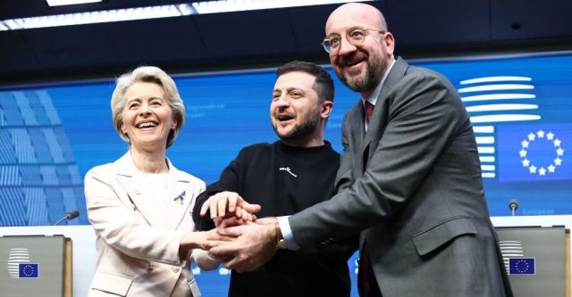 The last Eurocrats? (KENZO TRIBOUILLARD/AFP via Getty Images)