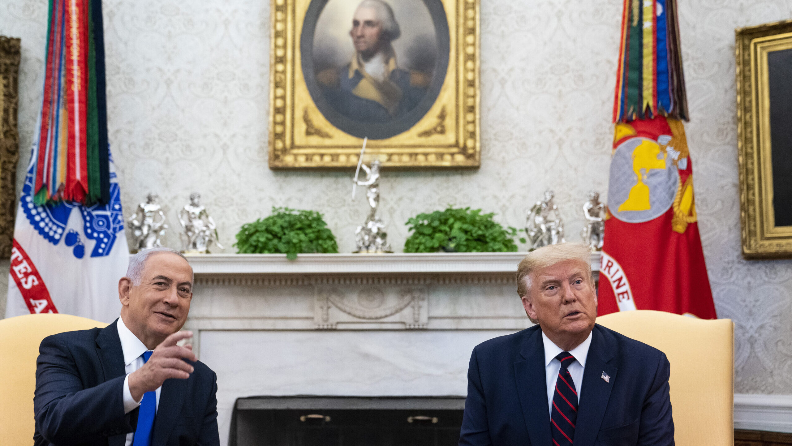 American sympathy for Israel is not turning into a Republican surge. Credit: Getty