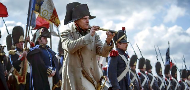 Director or dictator? (Credit: Napoleon/Apple/Columbia) 