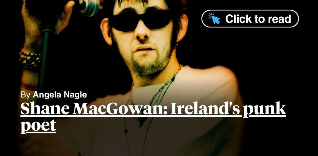 With The Pogues, Shane MacGowan perhaps proved himself the most important  Irish writer since James Joyce