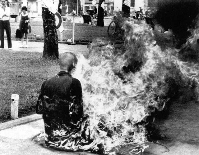 What’s the point of self-immolation?