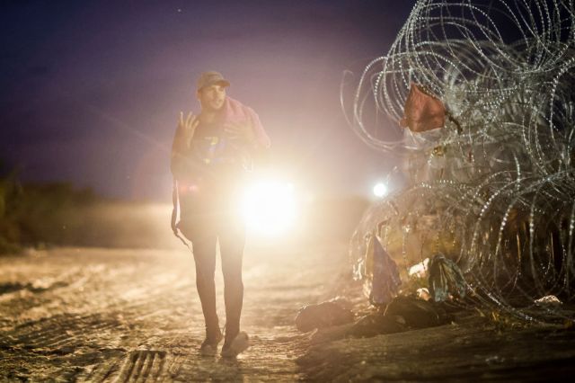 The Mexican side of the border crisis