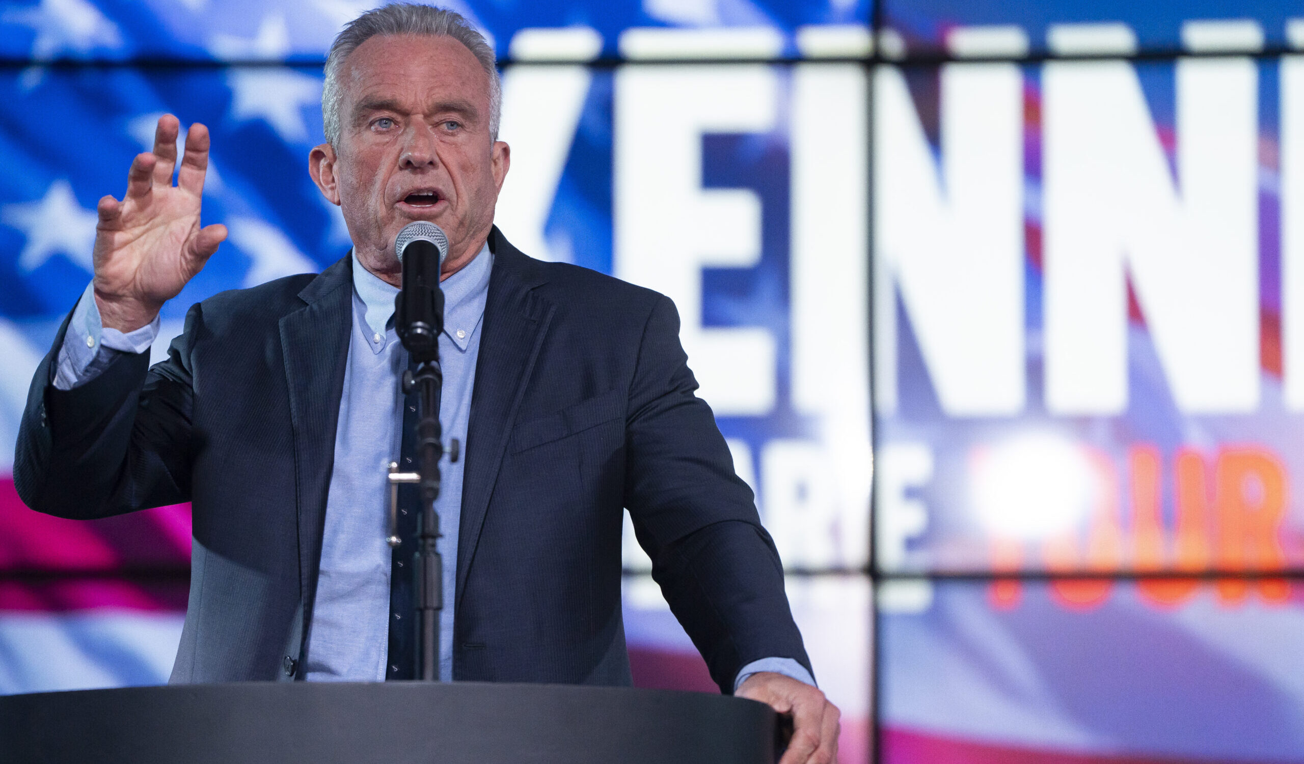 Will a Kennedy evict the Democrats from the White House? Credit: Getty