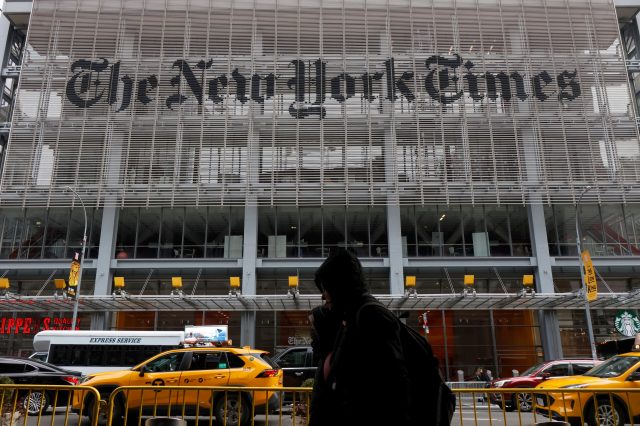 Can the New York Times regain its pluralist values? Credit: Getty